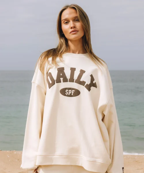Alternative view of Daily Drills x Sun Bum Oversized Crewneck