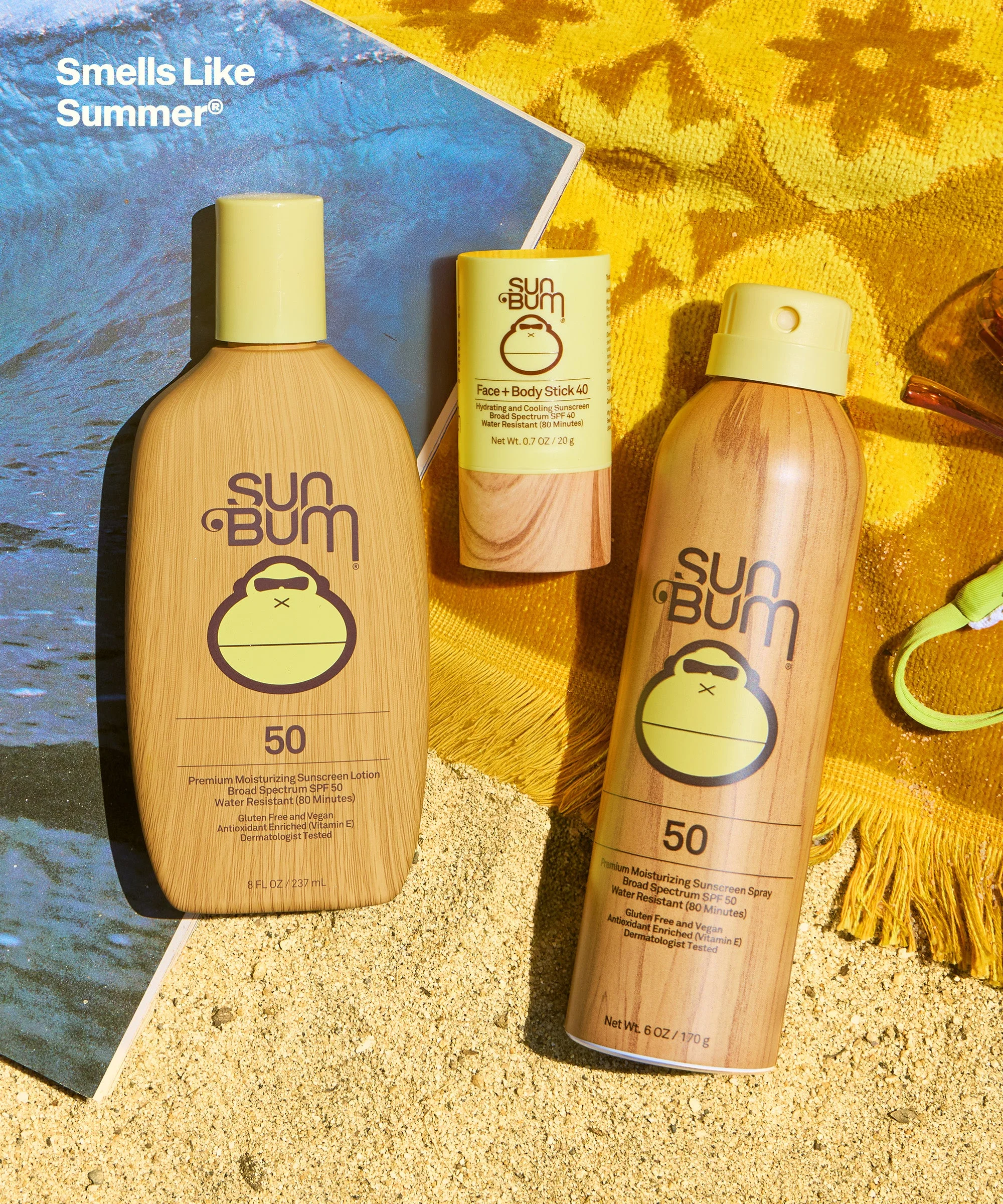 SPF 50 Spray + Lotion + Face and Body Stick 40 Bundle - Image 2