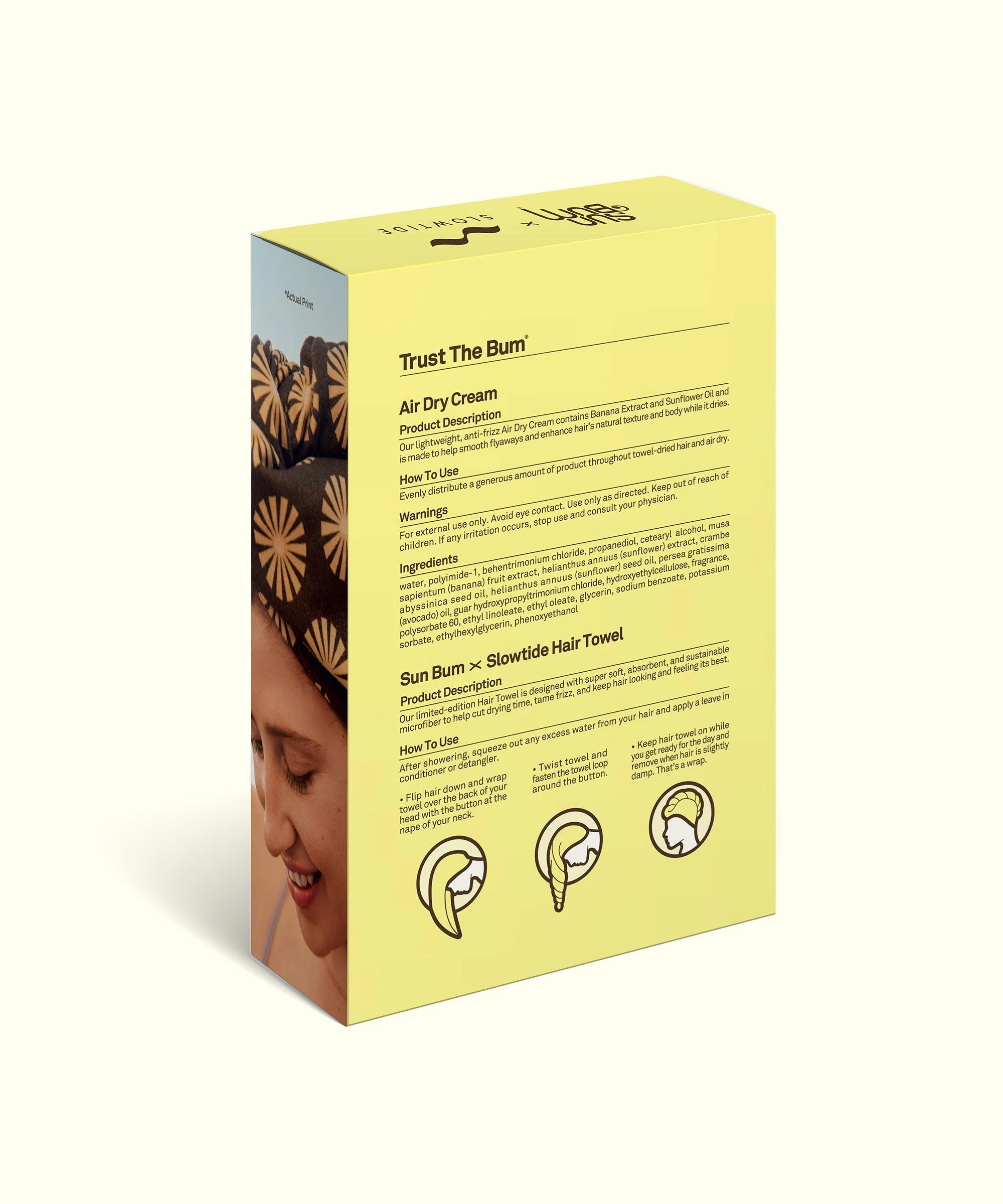 Air Dry Cream & Hair Towel Kit - Image 6
